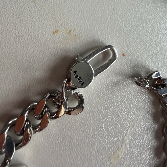 Gucci ghost Hamlet Skull ID chain bracelet - Picture 4 of 6